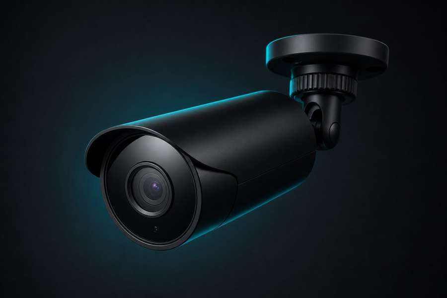 Professional security camera installation