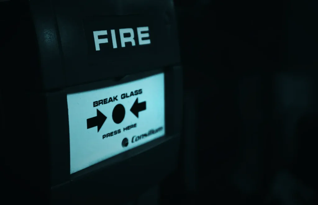 Fire alarm break-glass call point